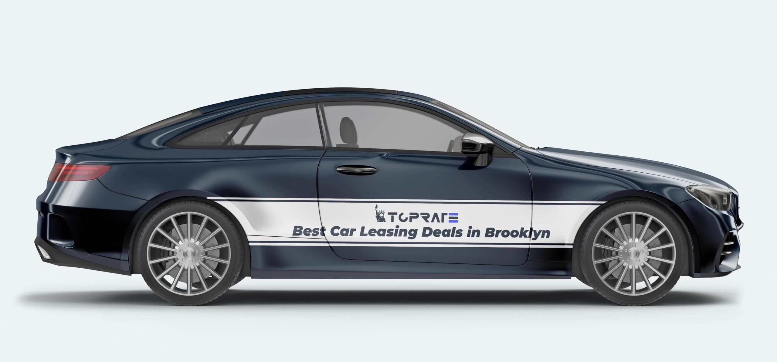 Banner image of a car representing car leasing in Brooklyn.